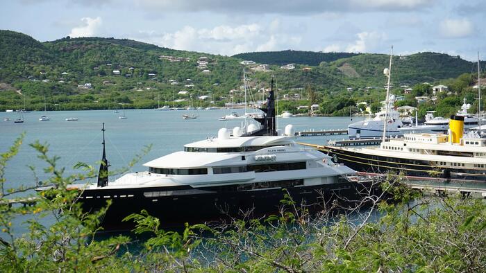 NextImg:Abandoned 267-Foot Superyacht In Caribbean Possibly Heading To Auction   