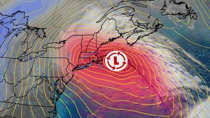 NextImg:Late Season Nor'easter Set To Wallop Millions In Northeast