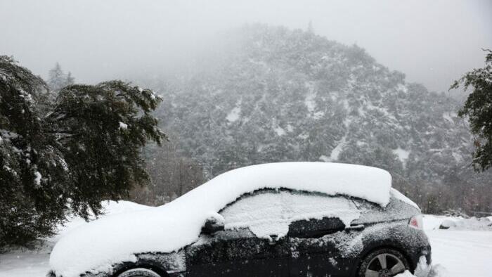 NextImg:Snowed-In And Terrified: Trapped California Mountain Residents Plea For Help