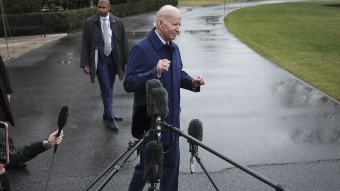 NextImg:Biden Walks Away From Question About Holding China Accountable For COVID Origin