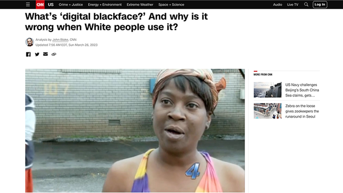NextImg:CNN Blasted After Lecturing People Not To Use "Digital Blackface"