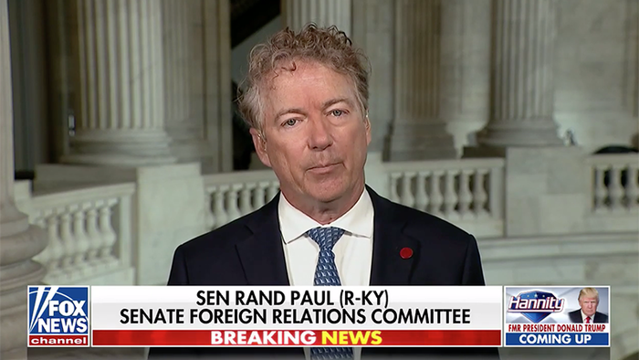 NextImg:Watch: Rand Paul Claims Fauci Is Not Really Retired