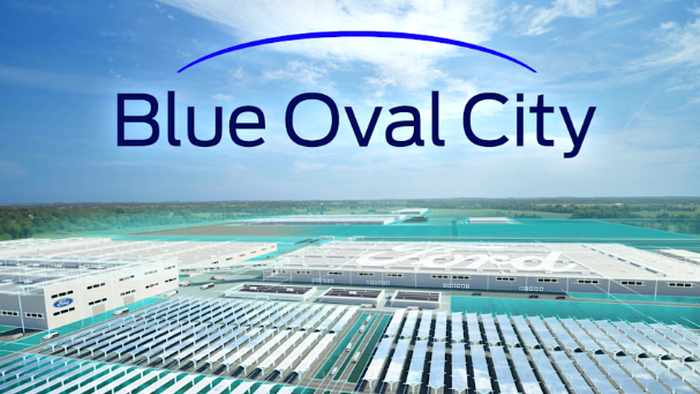NextImg:Ford's "Blue Oval City" Aims To Open In 2025, Produce 500,000 Next Gen Electric Trucks A Year