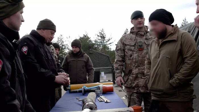 NextImg:Watch: Ukrainian Soldiers Seen With Depleted Uranium Ammo In UK