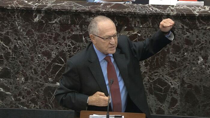 NextImg:Alan Dershowitz: Trump Can Serve As President "From Prison"
