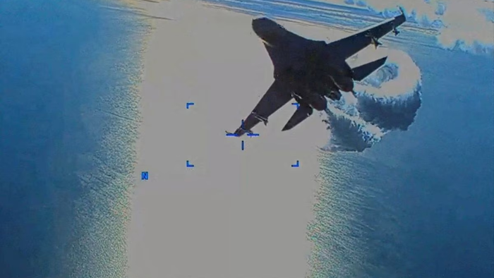 NextImg:US Moves Drone Flight Paths Further From Crimea On Russian Threats Of "Countermeasures"