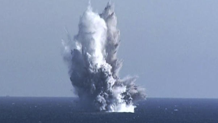 NextImg:North Korea Touts 'Radioactive Tsunami' Weapon Test At Sea