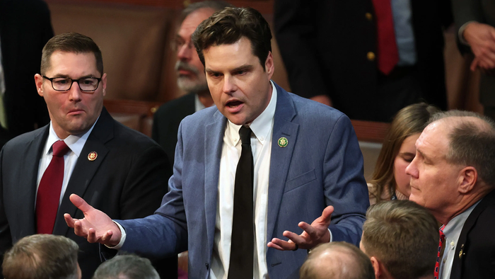 NextImg:Gaetz Vows It's 'Only The Beginning' After Hawks Kill Bill To End Occupation Of Syria