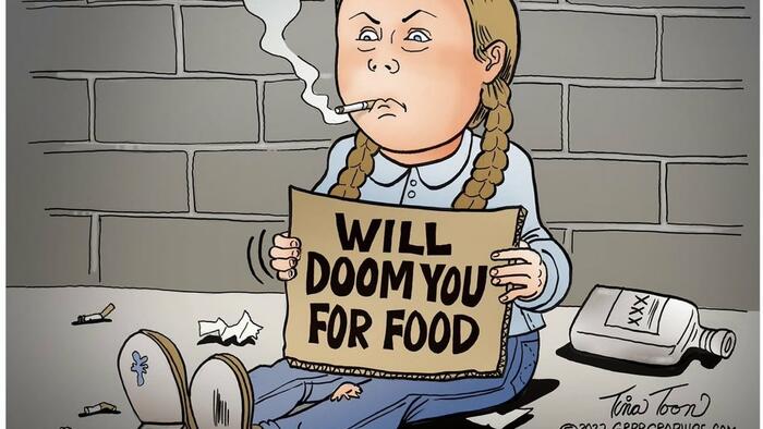 NextImg:Greta Thunberg Deletes Tweet Claiming "Climate Change Will Wipe Humanity" By 2023