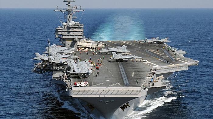 NextImg:US Extends Carrier Deployment To Provide Military "Options" In Syria