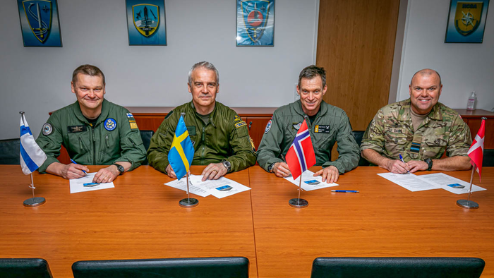 NextImg:Nordic Countries Create 'Mini NATO' Pact, Linking Air Forces