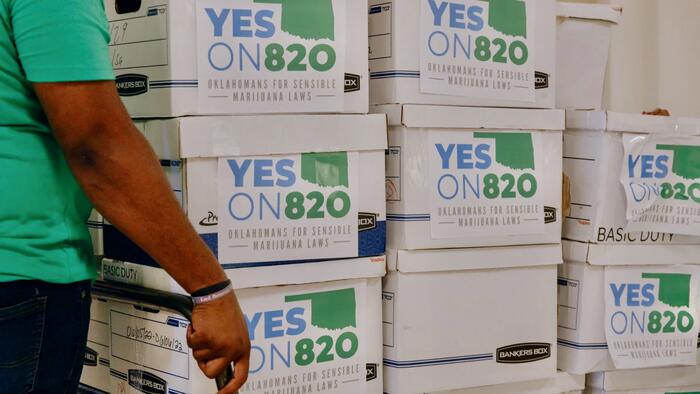 NextImg:With Tuesday Pot Legalization Vote, OK Poised To Rake In Texans' Money