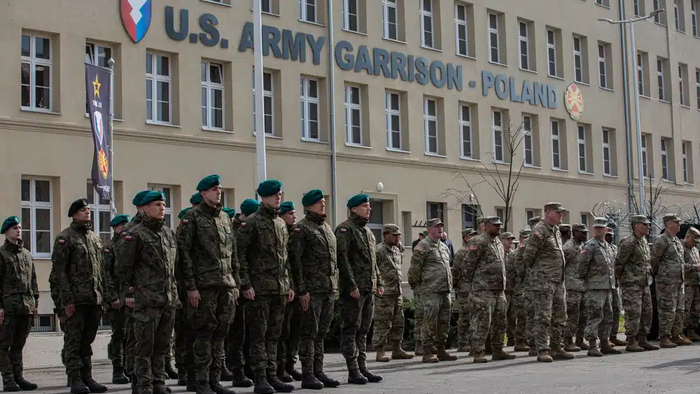 NextImg:US Army Establishes 1st Permanent Garrison On NATO's Eastern Flank