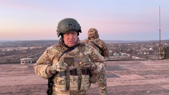 NextImg:Wagner Chief Says 70% Of Bakhmut Controlled By His Forces, Warns Momentum Could Stall