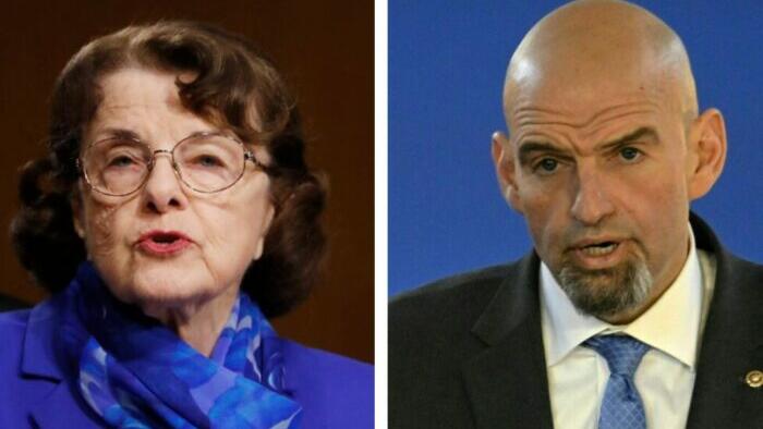 NextImg:Feinstein, Fetterman Hospitalizations May Mean Trouble For Democrats