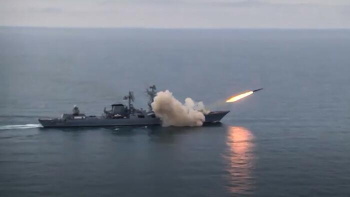 NextImg:Russia's Huge 'Retaliation' Strikes Include Hypersonic Missiles As NATO Sees Bakhmut Falling "In Coming Days"