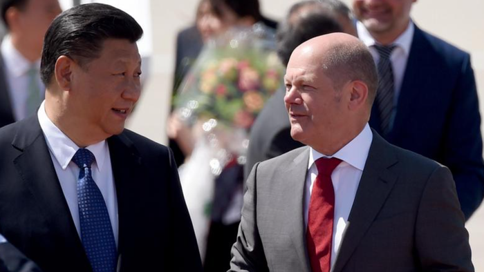 NextImg:Germany's Scholz Signals 'Assurances' That China Won't Arm Russia