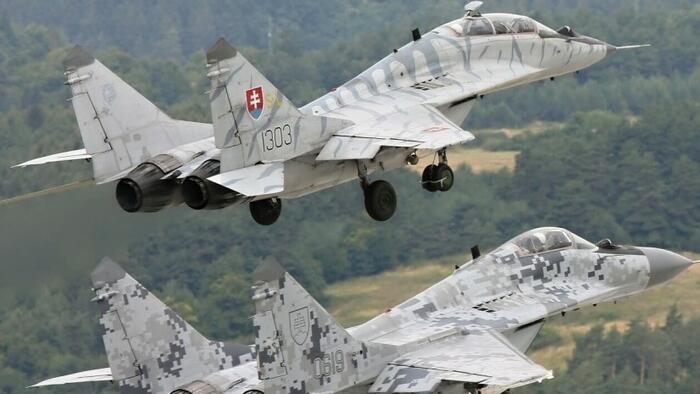 NextImg:Slovakia Next To Announce Jet Transfer To Ukraine, Coordinating With Poland