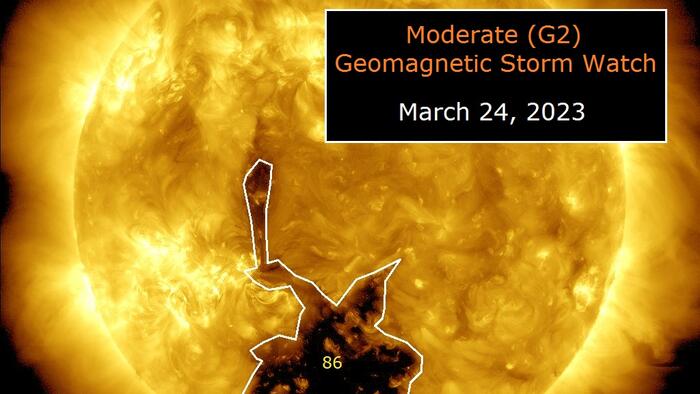 NextImg:Coronal Hole '30 Times Earth's Size' Hurls Solar Plasma Towards Earth