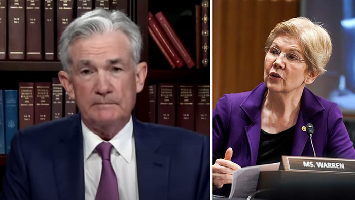 NextImg:Liz Warren Makes War On Powell, And How 'Woke' SF Fed Chief Failed On SVB