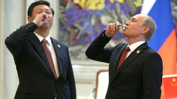 NextImg:Putin Congratulates Xi On Securing Unprecedented 3rd Term, Hails 'Strategic Cooperation'