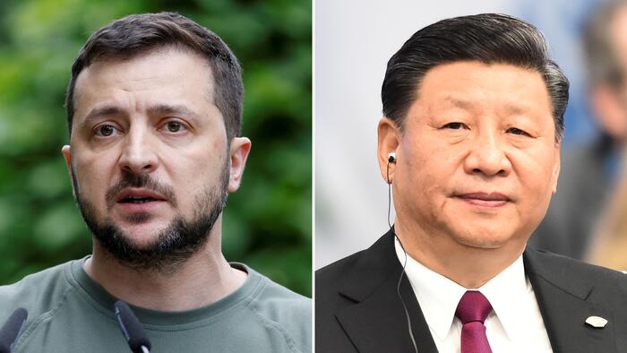 NextImg:China's Xi To Hold Talks With Zelensky After Meeting Putin