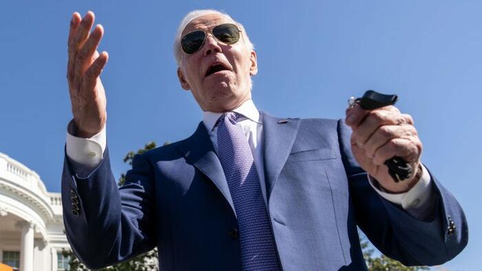 NextImg:Trump: "There's Something Wrong" With Biden