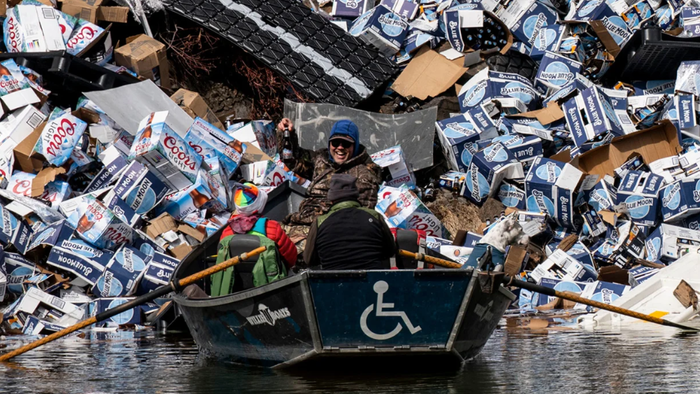 NextImg:Train Full Of Beer Derails In Montana
