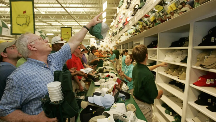 NextImg:Augusta National Golf Shop Makes "$1 Million In Revenue Every Single Hour" During Masters