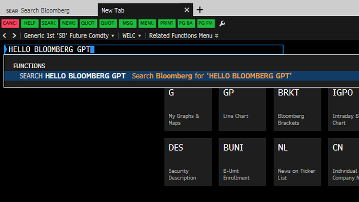 NextImg:Bloomberg GPT-Style AI Tool To Be Integrated Into Terminal