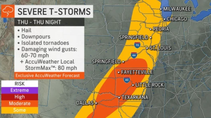 NextImg:50 Million Americans Under Severe Weather Threat Into Weekend