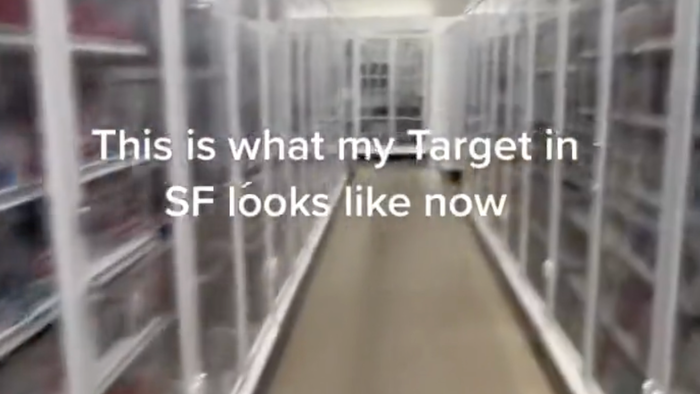 NextImg:San Francisco Target Places Entire Aisles Behind Security Glass Amid Shoplifting Crisis 