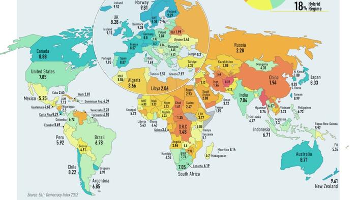 NextImg:The State Of 'Democracy' Around The World