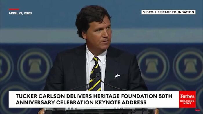 NextImg:Watch: Is This The Speech That Got Tucker Carlson Removed From Fox News?