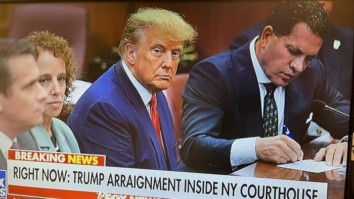 Watch Live: Trump Arraigned In Porn Star Payoff Case - Vimarsana News