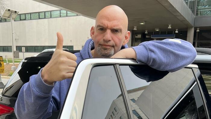 NextImg:Fetterman Home After 6 Weeks In Hospital For Severe Depression