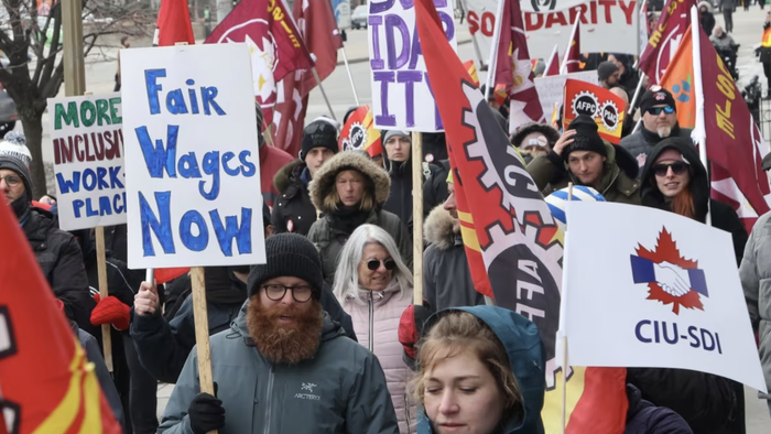 NextImg:Massive Strike Hits Canada As Inflation Discontent Spreads Around The World