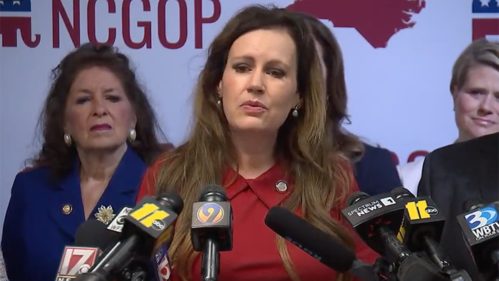 NextImg:Watch: Legislator Switches To GOP, Says Democrats "Villainize Anyone Who Has Free Thought"