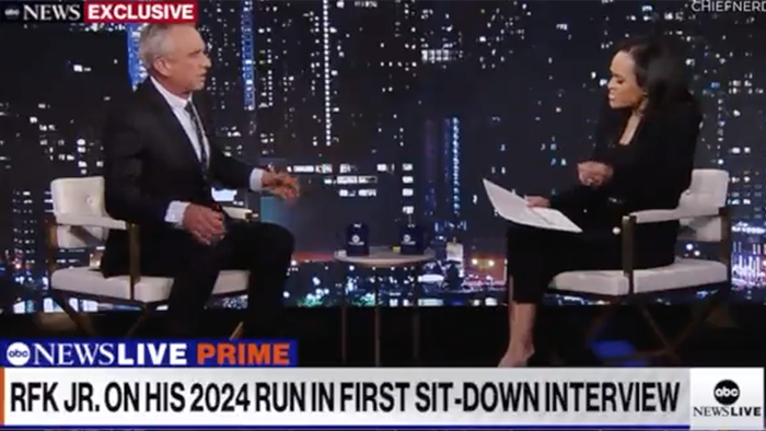 NextImg:Watch: ABC News Admits It Censored RFK Jr. Interview For "False Claims About Covid-19 Vaccines"
