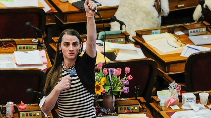 NextImg:Montana Legislature Votes To Remove Trans Lawmaker From House Floor For Rest Of 2023