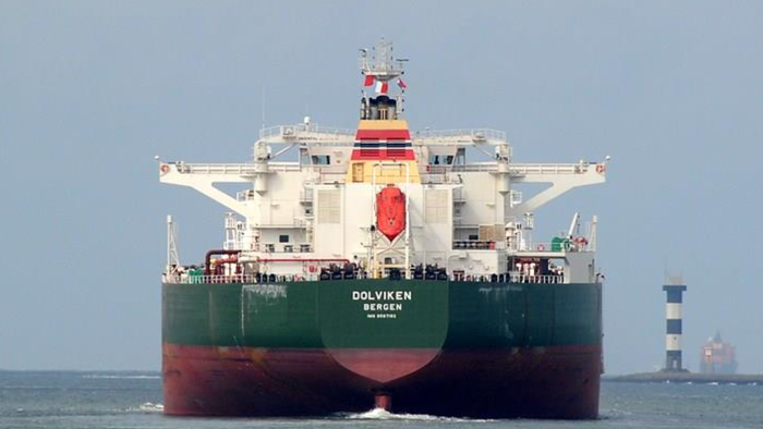NextImg:Iran Seizes Houston-Bound Oil Tanker In Gulf, US Navy Says