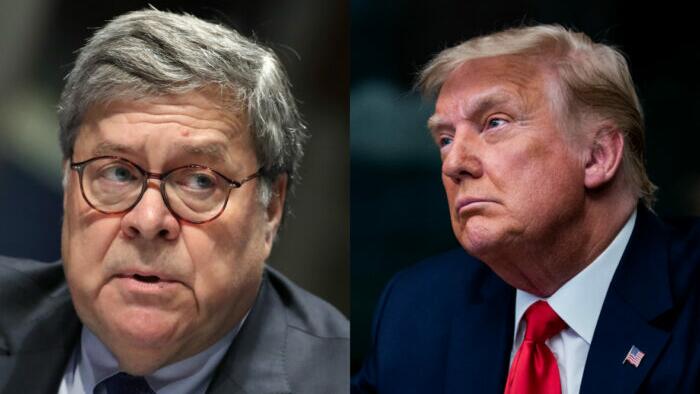 NextImg:Former AG Barr: Bragg's Case Against Trump "A Political Act", But Will "Gravely Weaken Trump"