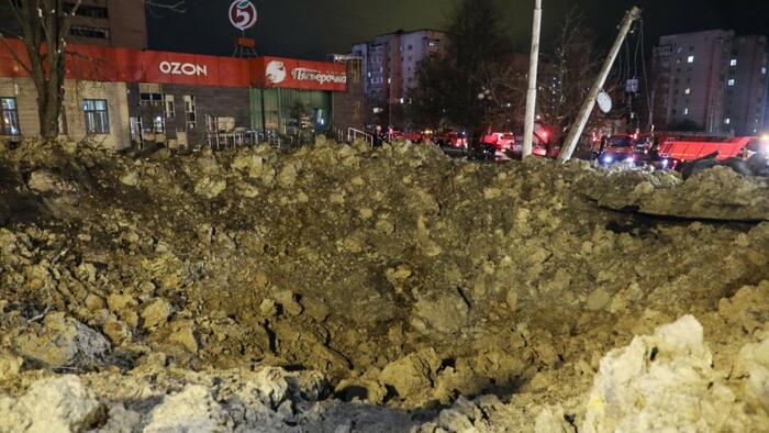 NextImg:Massive Explosion Rocks Russian Border City After Jet's Accidental Bomb Release