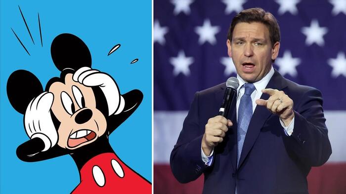 NextImg:'Come Hell Or High Water': DeSantis Vows To Slap Disney With Hotel Taxes, Road Tolls