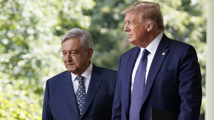 NextImg:Mexico's President Slams 'Politically Motivated' Trump Arrest