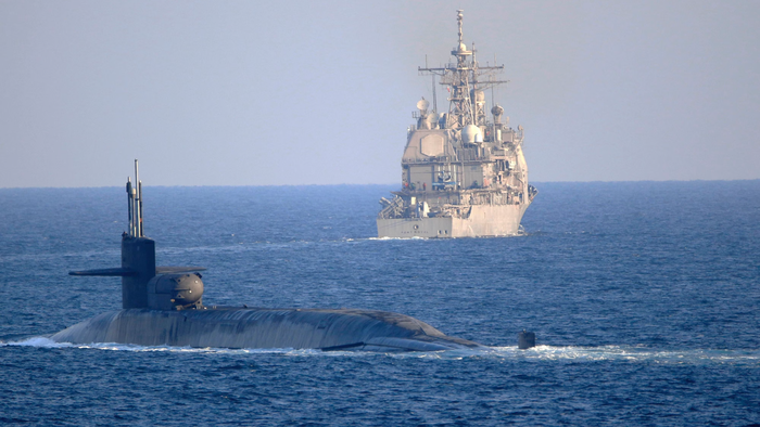 NextImg:US Deploys Guided-Missile Sub To Gulf Region Amid Iran Tensions, Heightened Russia Presence
