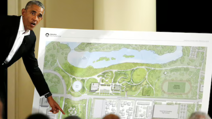 NextImg:Obama Center 'Displacing Thousands Of Black Families' In Chicago, Neighbors Say