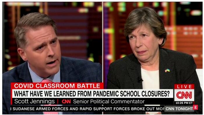 NextImg:Watch: CNN Host Shockingly Blasts Teachers Union Boss Over School Closure Lies