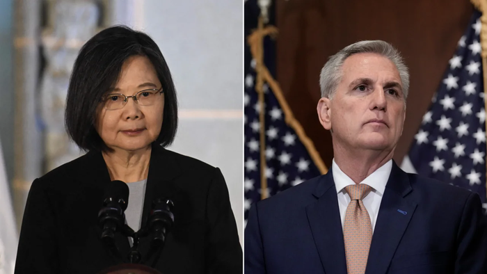 NextImg:China Launches Military Patrols Near Taiwan As Tsai & McCarthy Meet