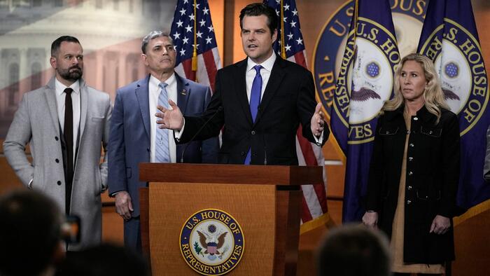 NextImg:Democrats Attack Gaetz Ukraine Audit Resolution As 'Divisive & Ill-Advised'